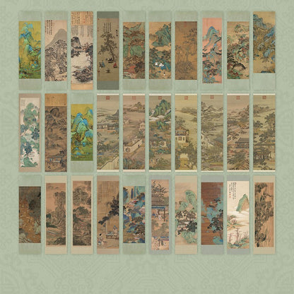 Ancient Painting Portrait Stationery Reading Bookmark