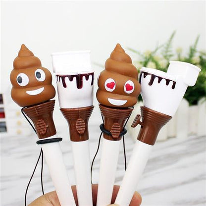 Spoof  Poop Pen Decompression Stationery