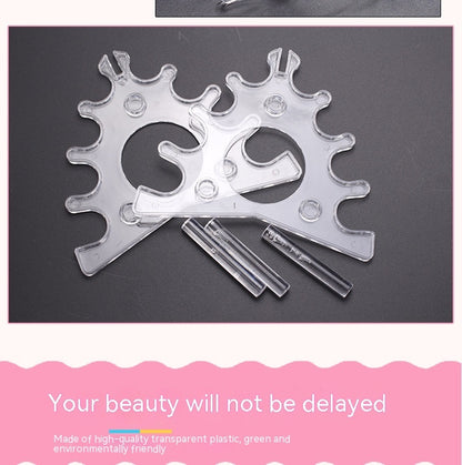 Plastic Stationery Pencil Makeup Display Rack