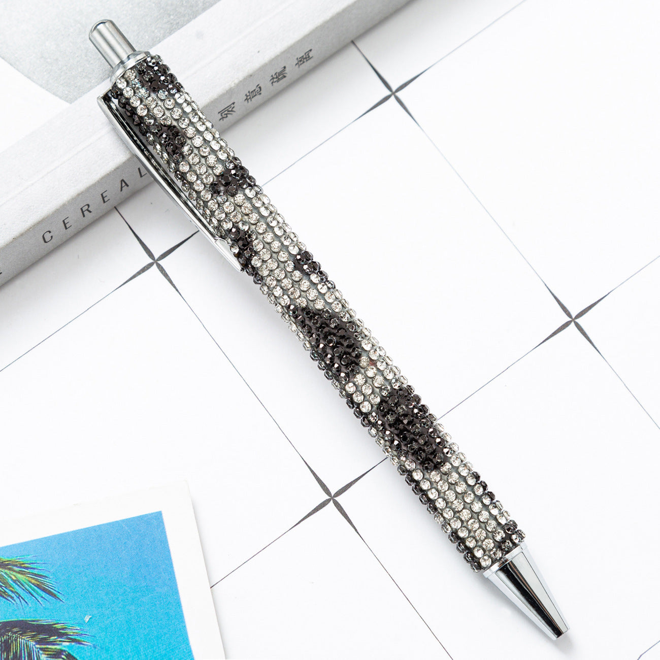 Press Pen Rhinestone Foreskin Student Stationery