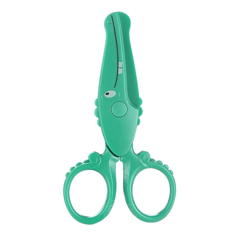 In Stock Children's Plastic Scissors Children's Safety Manual Scissor
