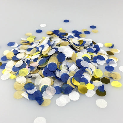 Colorful Paper Scrap Rain Round Shredded Paper