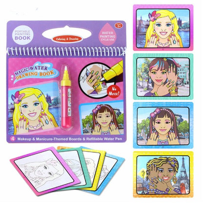 Children's Picture Books Water Painting Can Be Used Repeatedly With Clear Water Sketch Book Kindergarten Painting Water Album Eight Bags