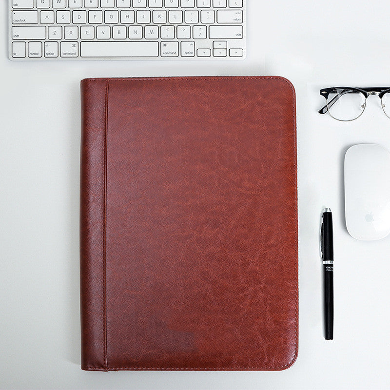 Real Estate Zipper Folder Turnover Key Case