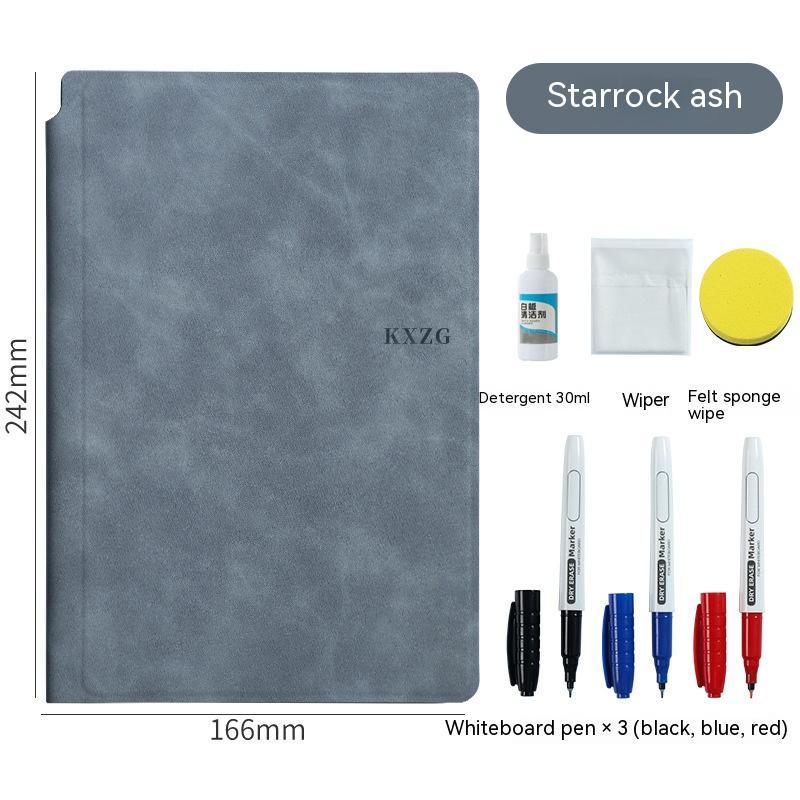 Leather Erasable Tiny Whiteboard Notebook