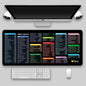 Shortcut Key Mouse Pad Oversized Thickened Desk Keyboard Pad