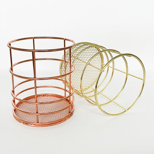 Student Simple Desktop Stationery Metal Penholder