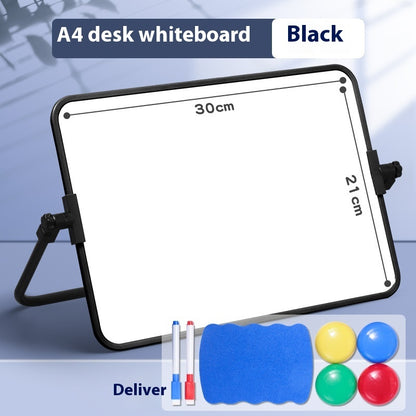 Double-sided Magnetic Small Blackboard Drawing Board Erasable Soft Edge Whiteboard Message Board