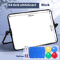 Double-sided Magnetic Small Blackboard Drawing Board Erasable Soft Edge Whiteboard Message Board