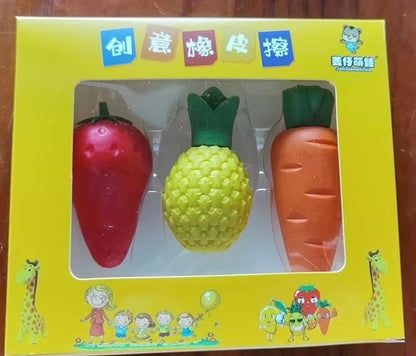 Creative Fruit Eraser Big Stationery Gift