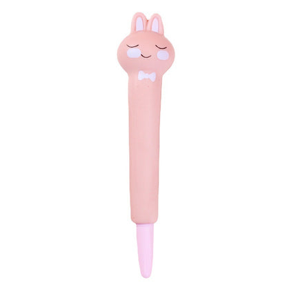 Compatible with Apple , Vent Pen Pressure Pen Creative Cartoon Soft Students Use Pinch Pen Cute Super Cute Gel Pen Decompression Pen